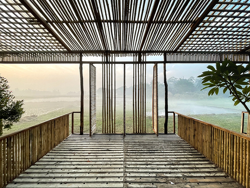 孟加拉乡村竹木餐厅 | 顺应季节的环保设计-12