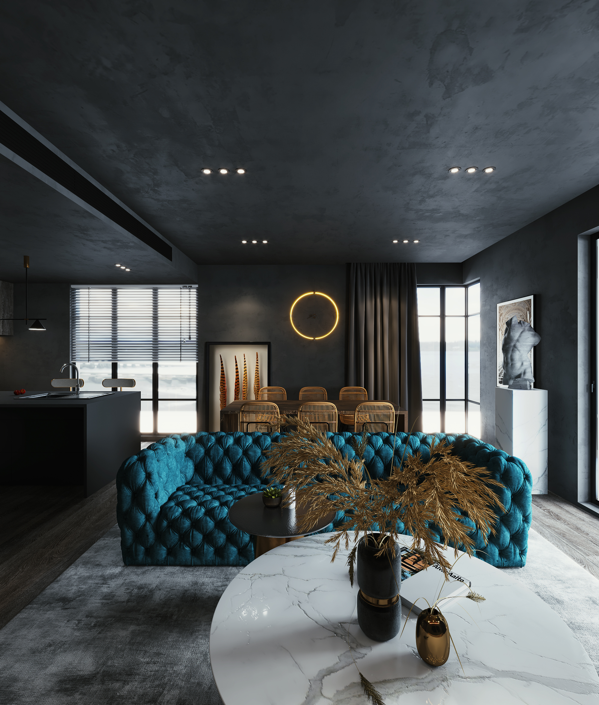 7 月室内设计表现集合 | 3Dmax、Vray、Corona 打造极致视觉效果-50