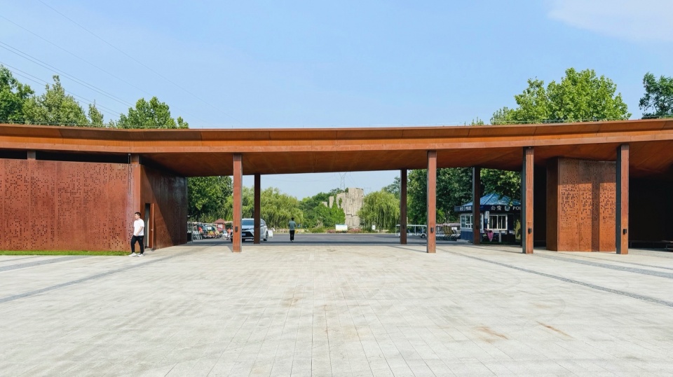 芦苇廊,观鸟屋等·邢襄生态园景观建筑系列丨中国河北丨北林风景建筑研究中心  段威工作室,上海领沃园林设计事务所  李工作室-75