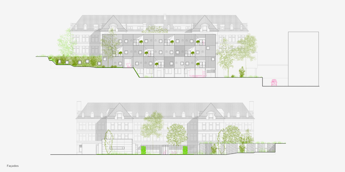 历史医院的改造与扩建  CoCo建筑事务所项目丨法国丨CoCo architecture等-5