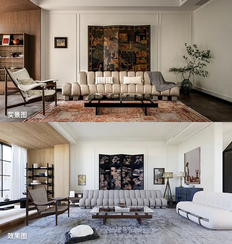 砚家实景|紫云台450㎡别墅·艺术奇遇轻盈安居-4