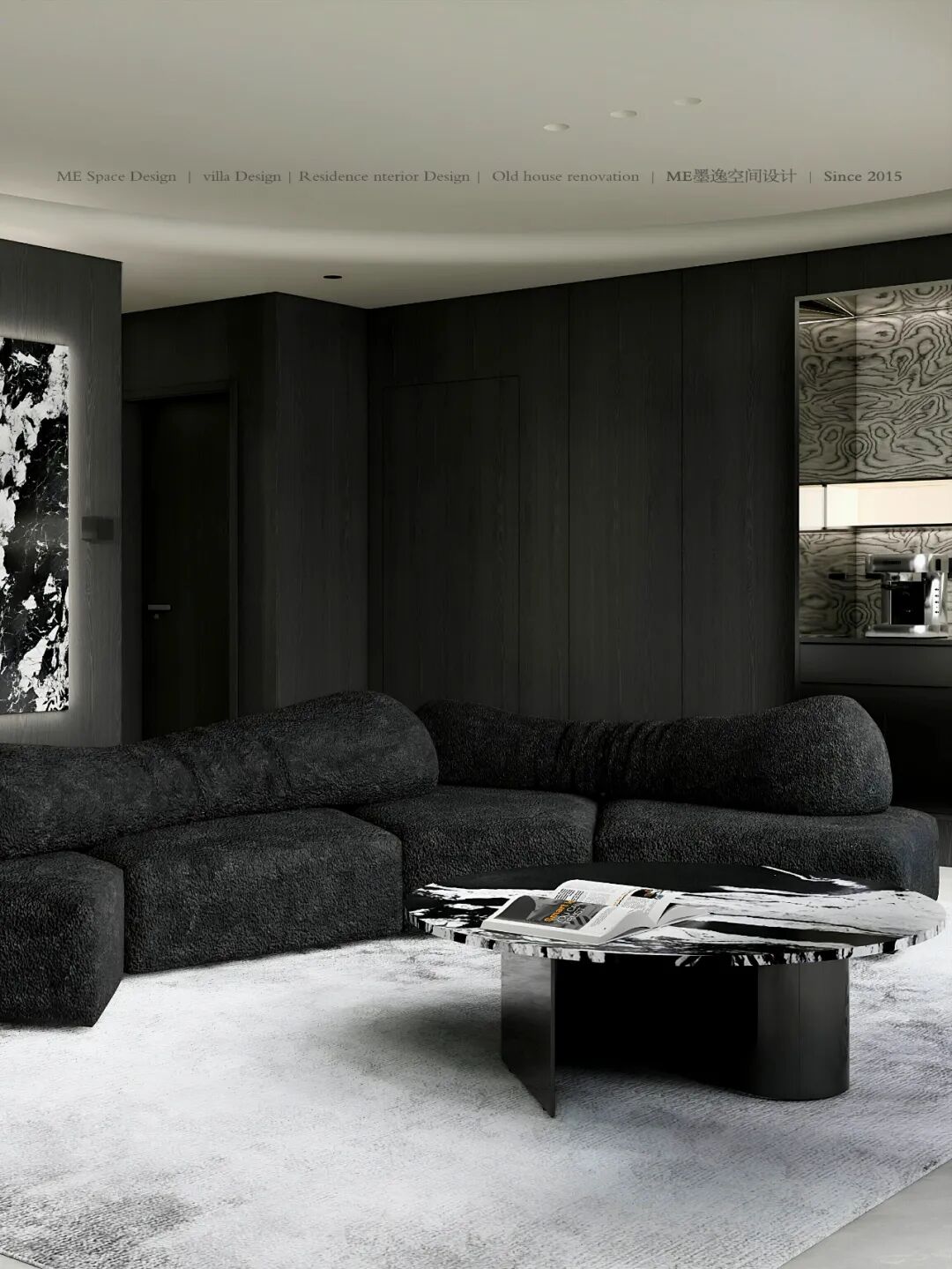 意式美学新境界“五彩斑斓的黑”丨中国济南丨ME墨逸-16