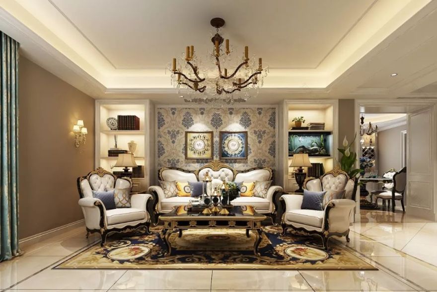 美式轻奢风格,温馨家居生活新体验-130