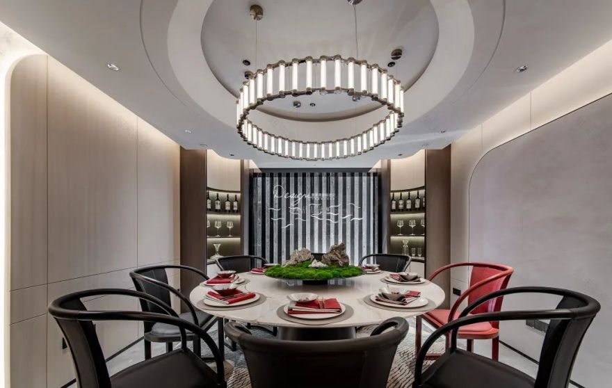 昆明玺珑湾现代轻奢样板房丨中国昆明丨紫苹果国际设计-59