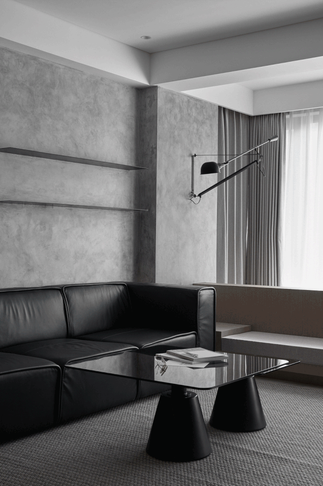 灰色简约江阴老宅变身-9