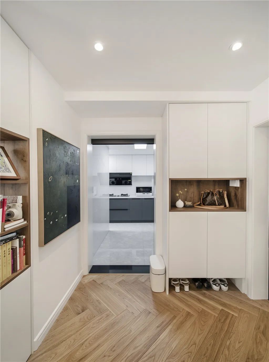 现代轻奢风老房逆袭丨中国上海丨欧碧雅空间设计-35