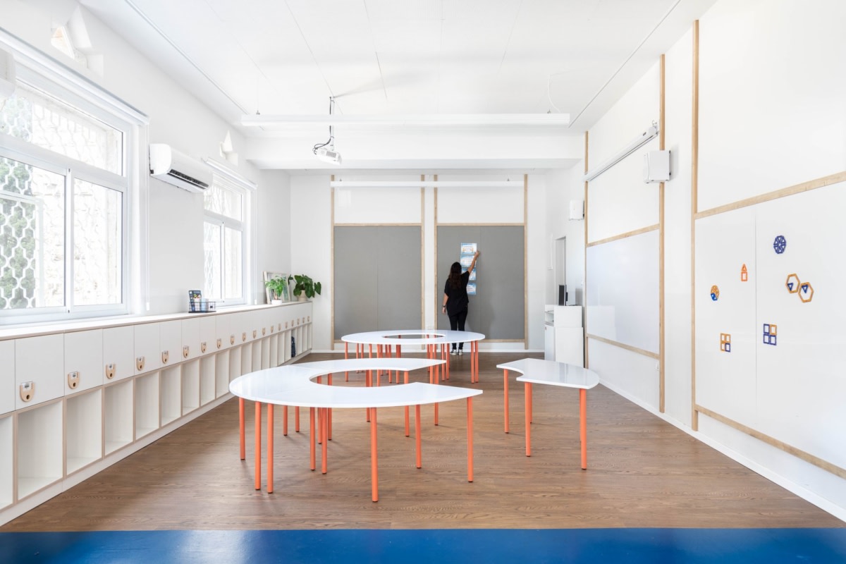 海法希伯来现实学校二年级教室设计丨以色列海法丨STEINBERG,,FISHER-12