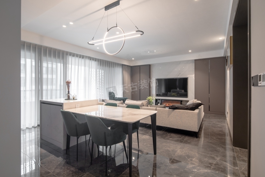 北大资源蘭庭序 · 现代简约风格大平层设计-6