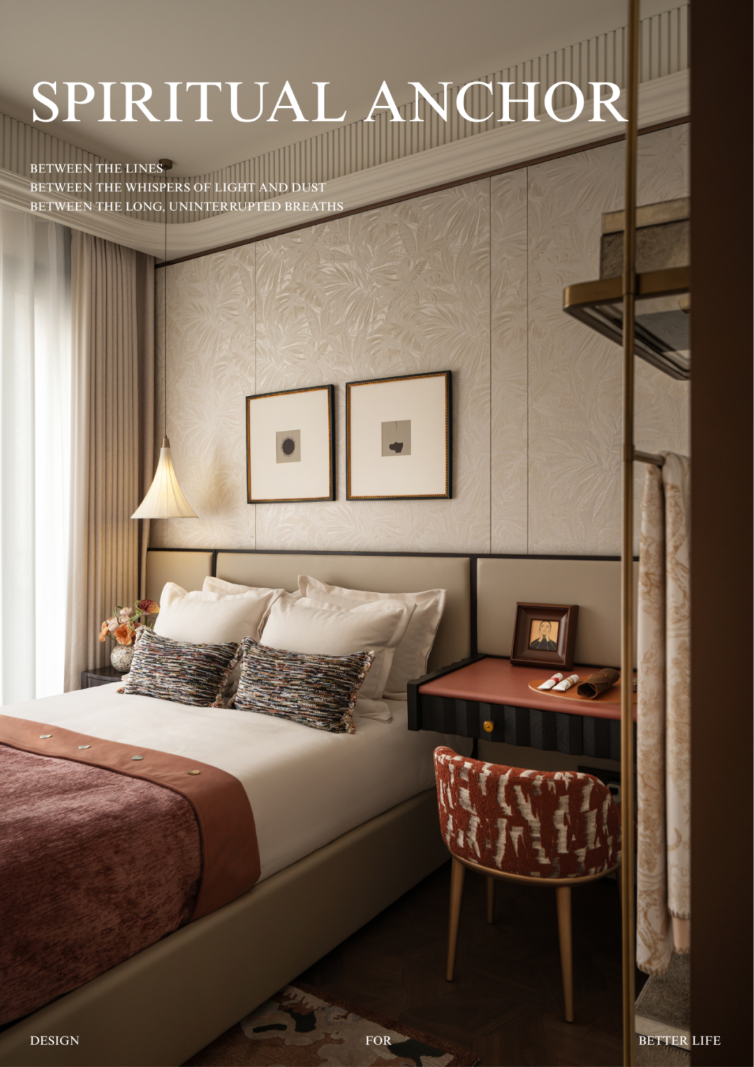 CLV设计x首发｜法式中古风隐奢生活典范—建总流花溪样板房-65