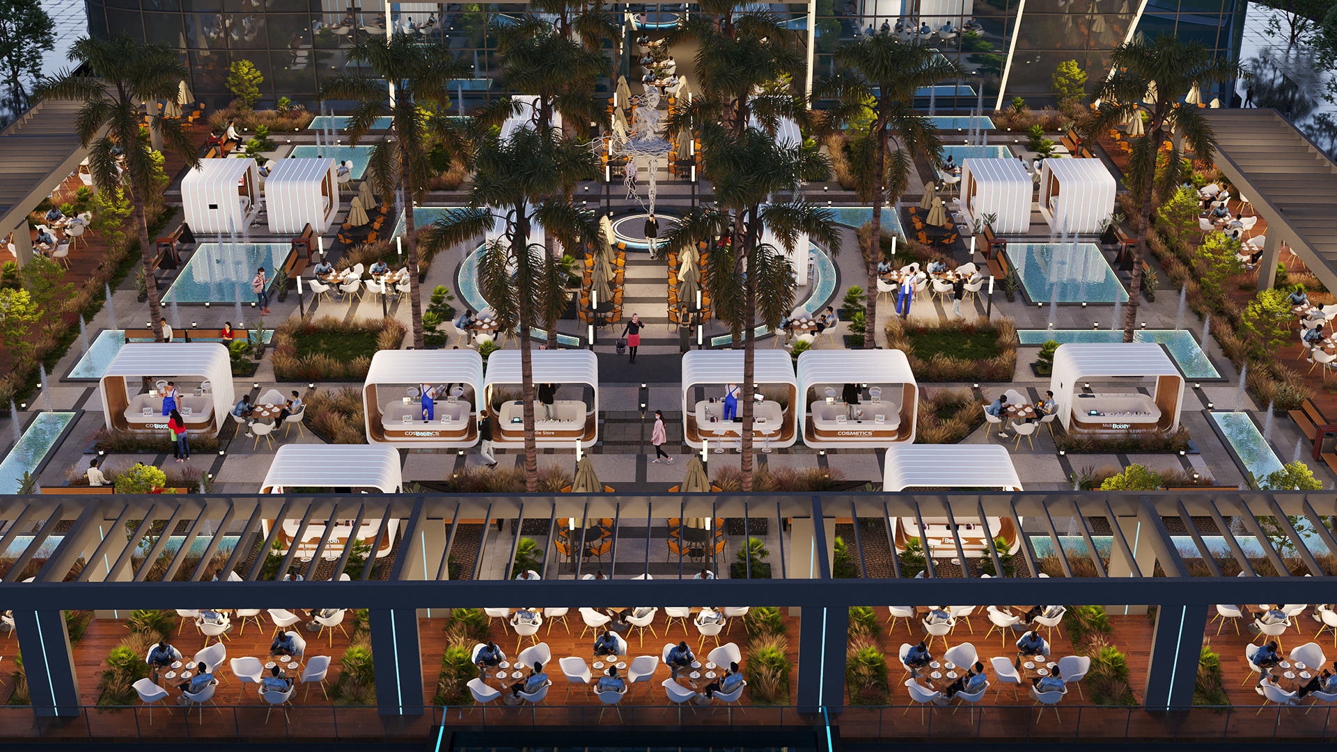 水平塔或层级塔丨埃及丨Urbanlanes Developments-17