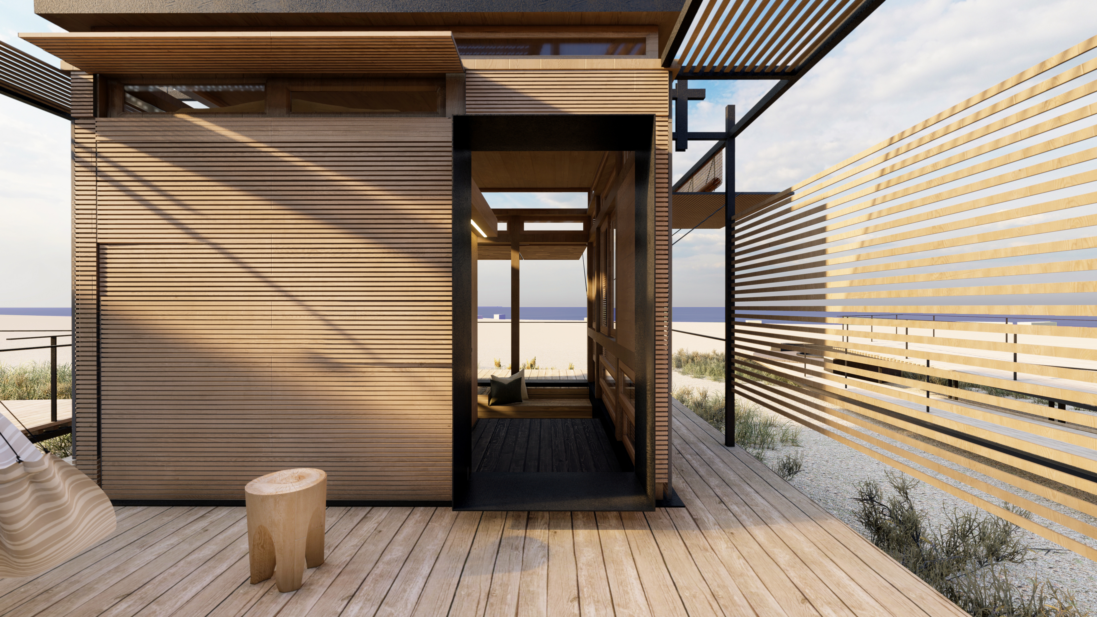 Summer Holidays Lodge (Small Scale Architetcure)-11