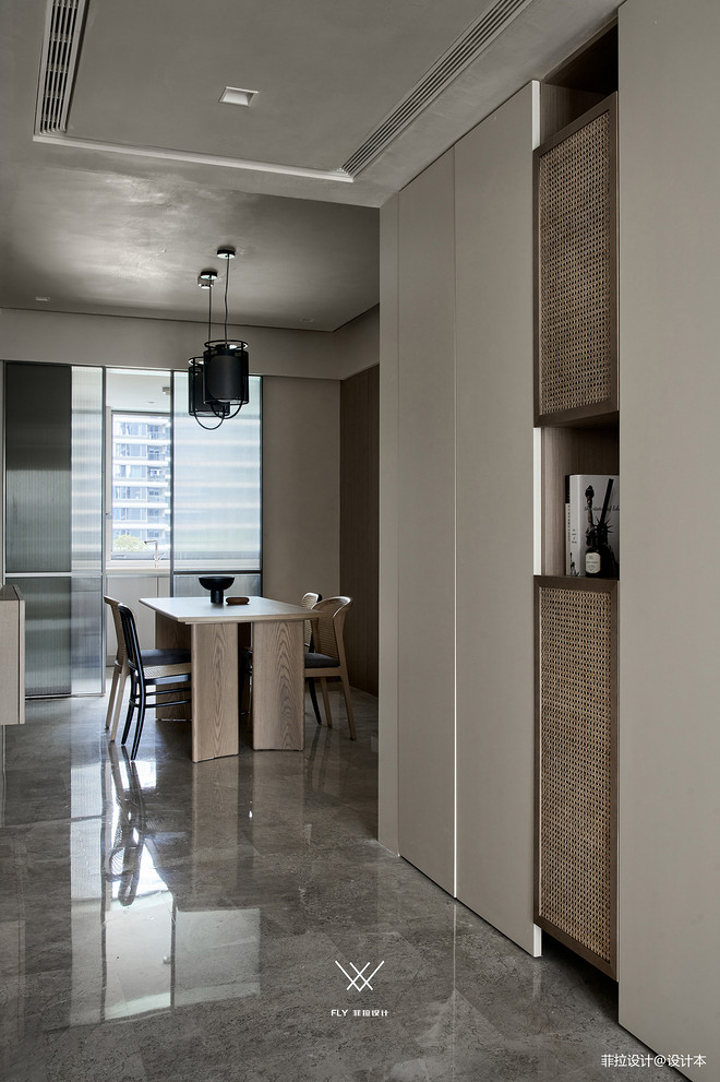 30万元四居及以上135平米装修案例_效果图 - 美设奖*软装（实景)*晚风 - 设计本-18