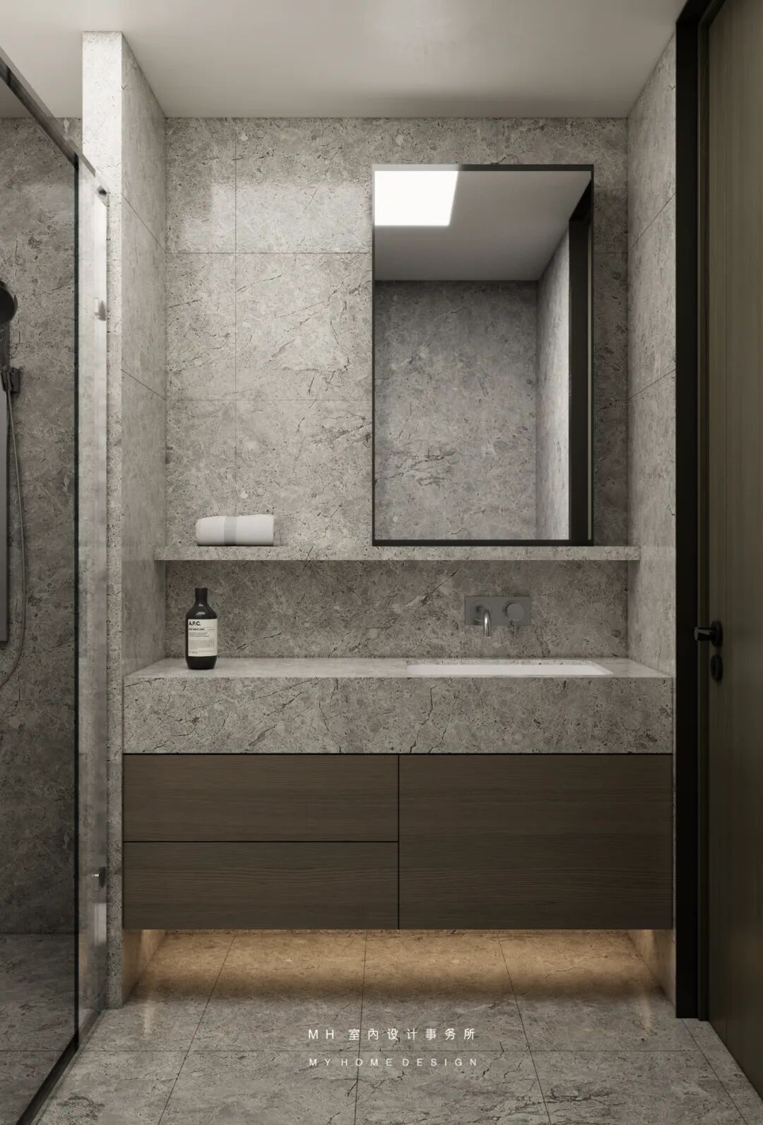 【首发】MH设计新作：诠释▏低奢精致平层豪宅-100