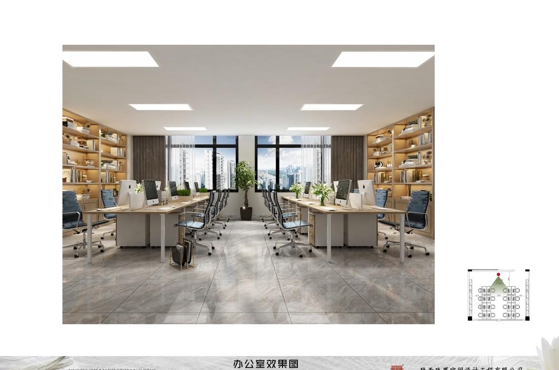 
昌建建工办公空间装饰设计 -3