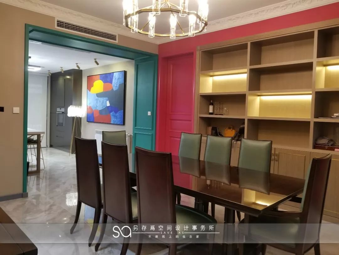 另存为空间设计 | 长沙明昇壹城 140 平米新装饰主义住宅案例-35