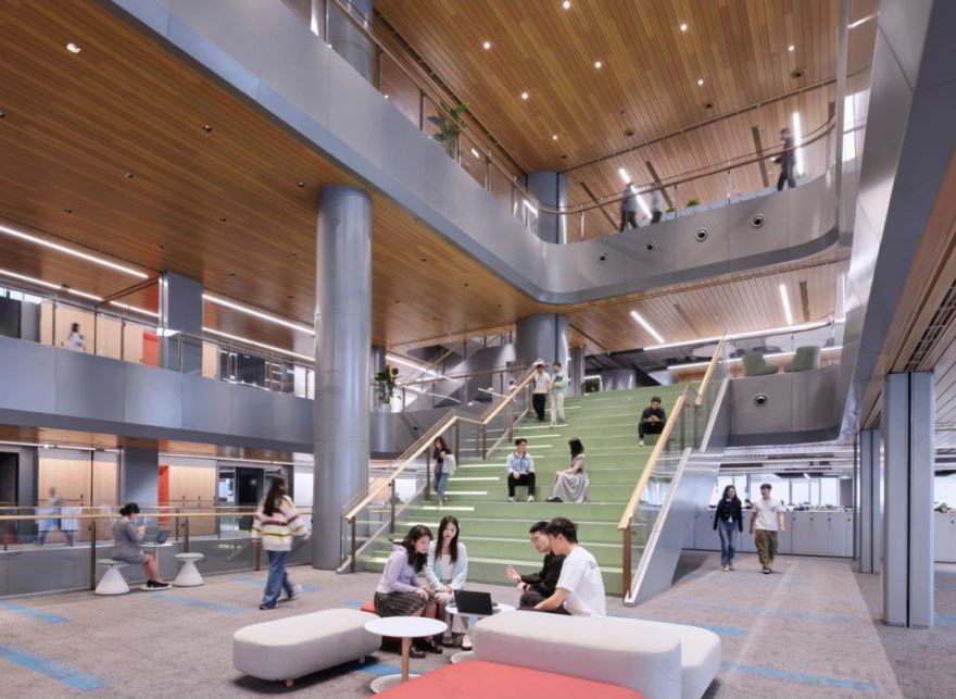 【AT】SOM新作|微众银行新总部大楼,面向未来的办公空间范式-48