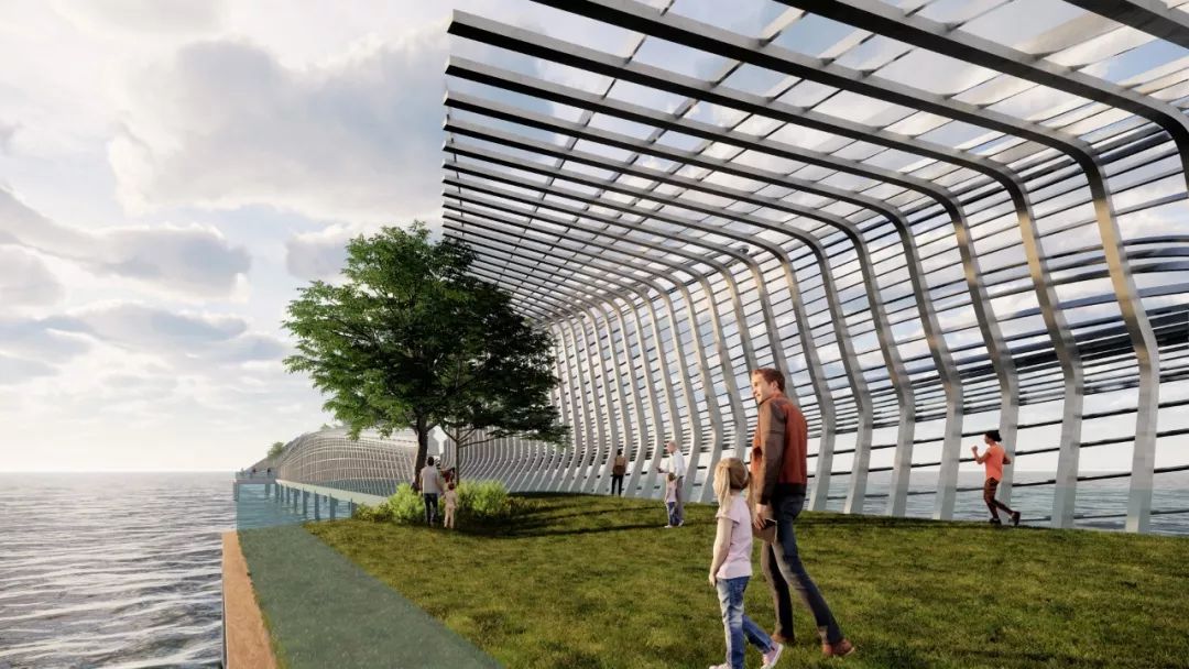 海浪之舞 | 滨海栈桥的空间艺术-26