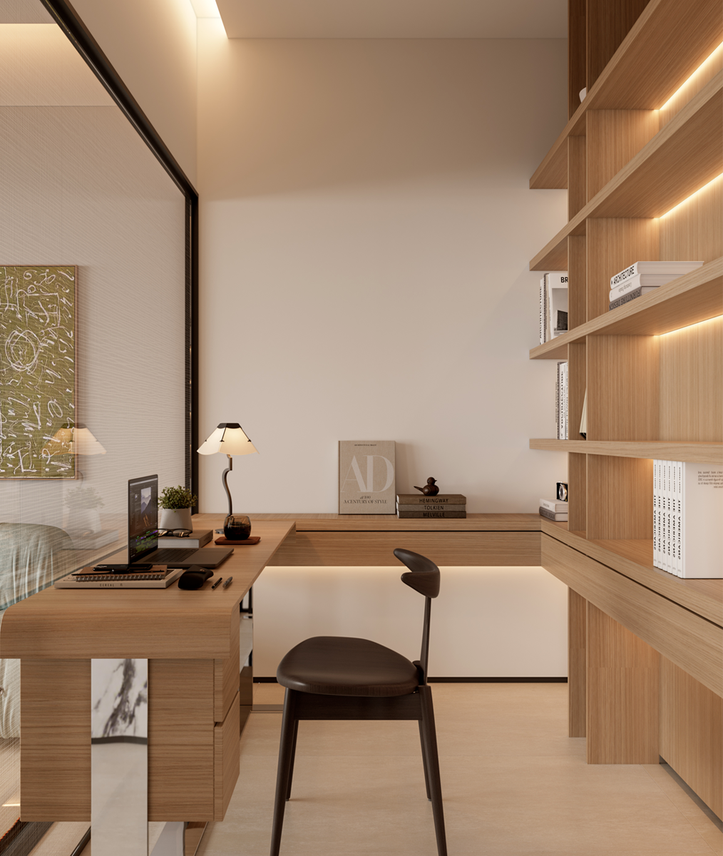 深圳加福华尔登府邸6套样板间室内设计方案丨中国深圳丨戴勇室内设计团队-38