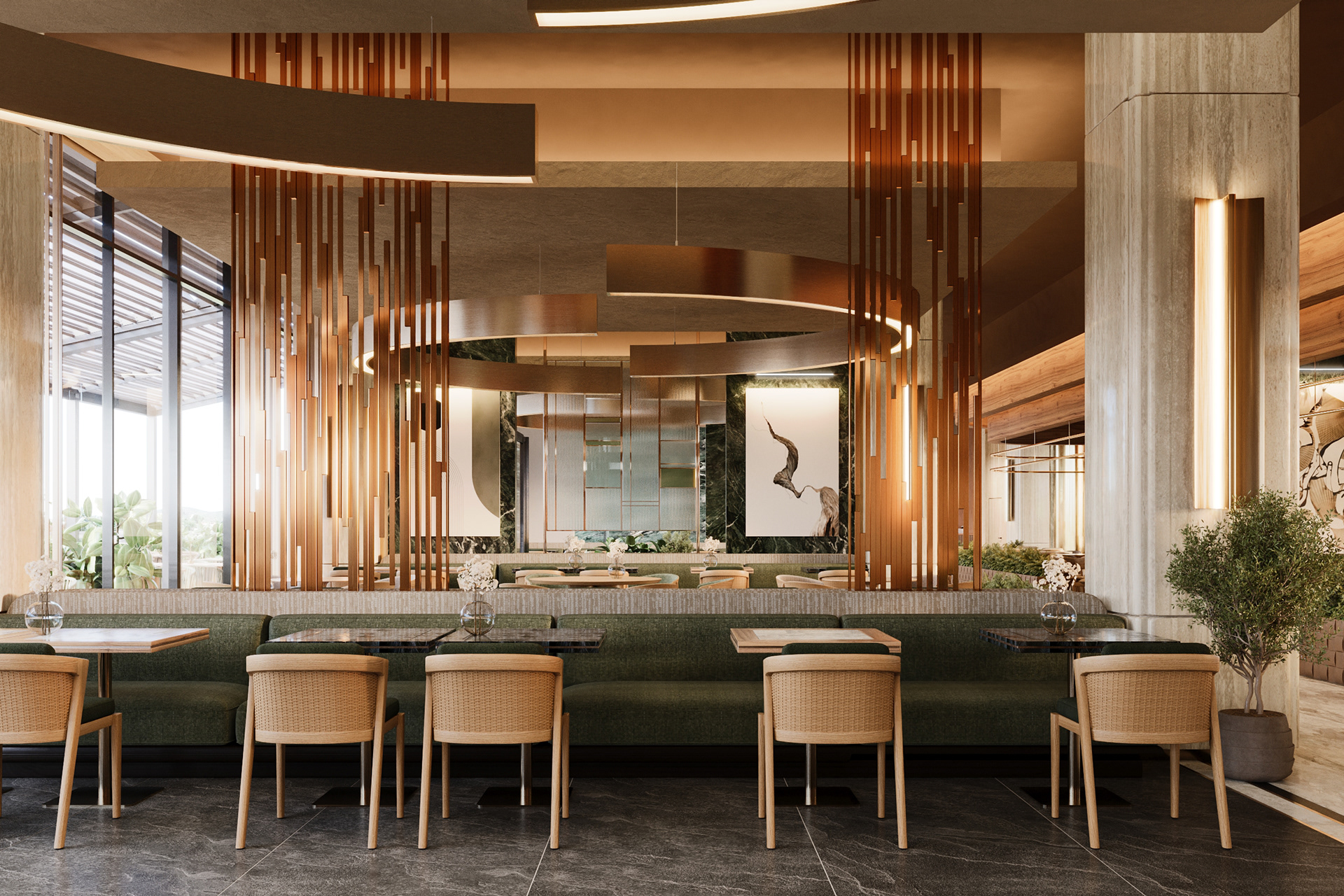 ресторан гостиничного комплекса-4