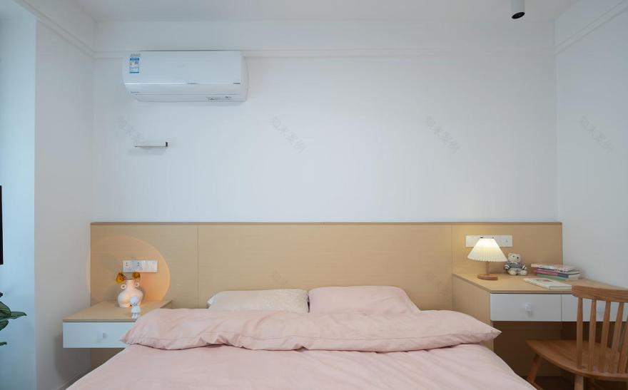 日式原木风超强收纳 140m²婚房设计-39