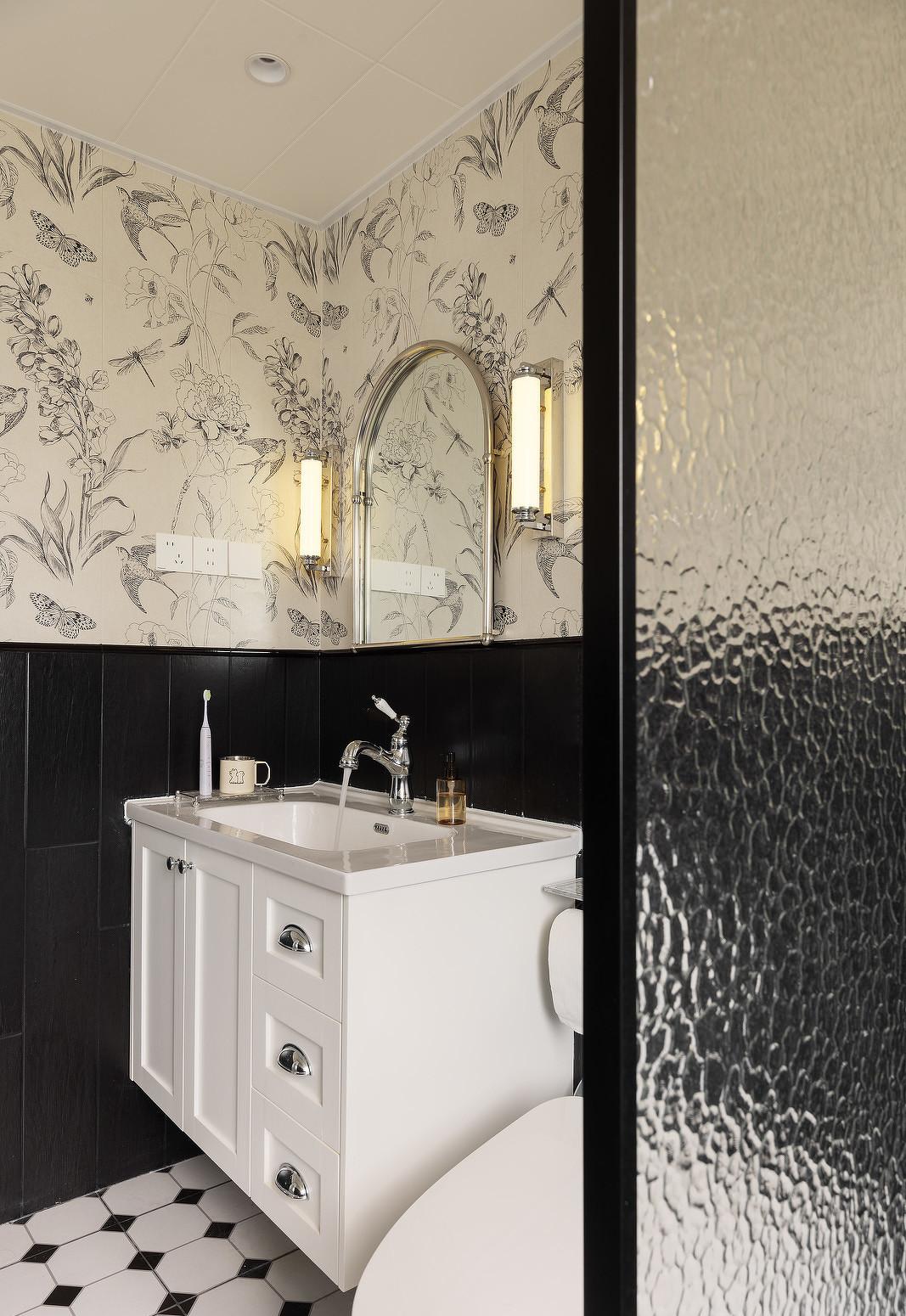 95㎡色彩多变的少女风轻法式-44