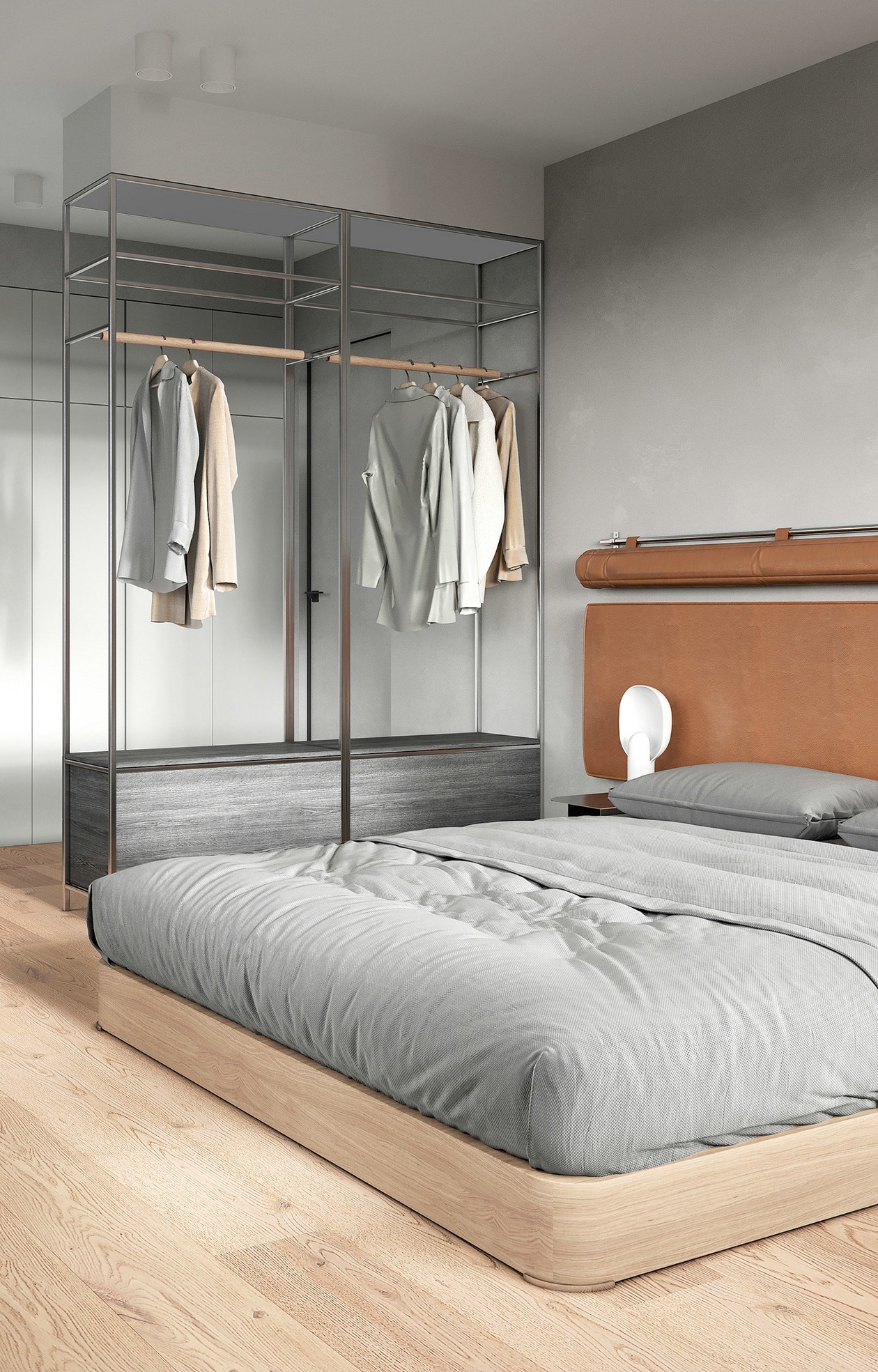 90㎡极简风公寓设计-18