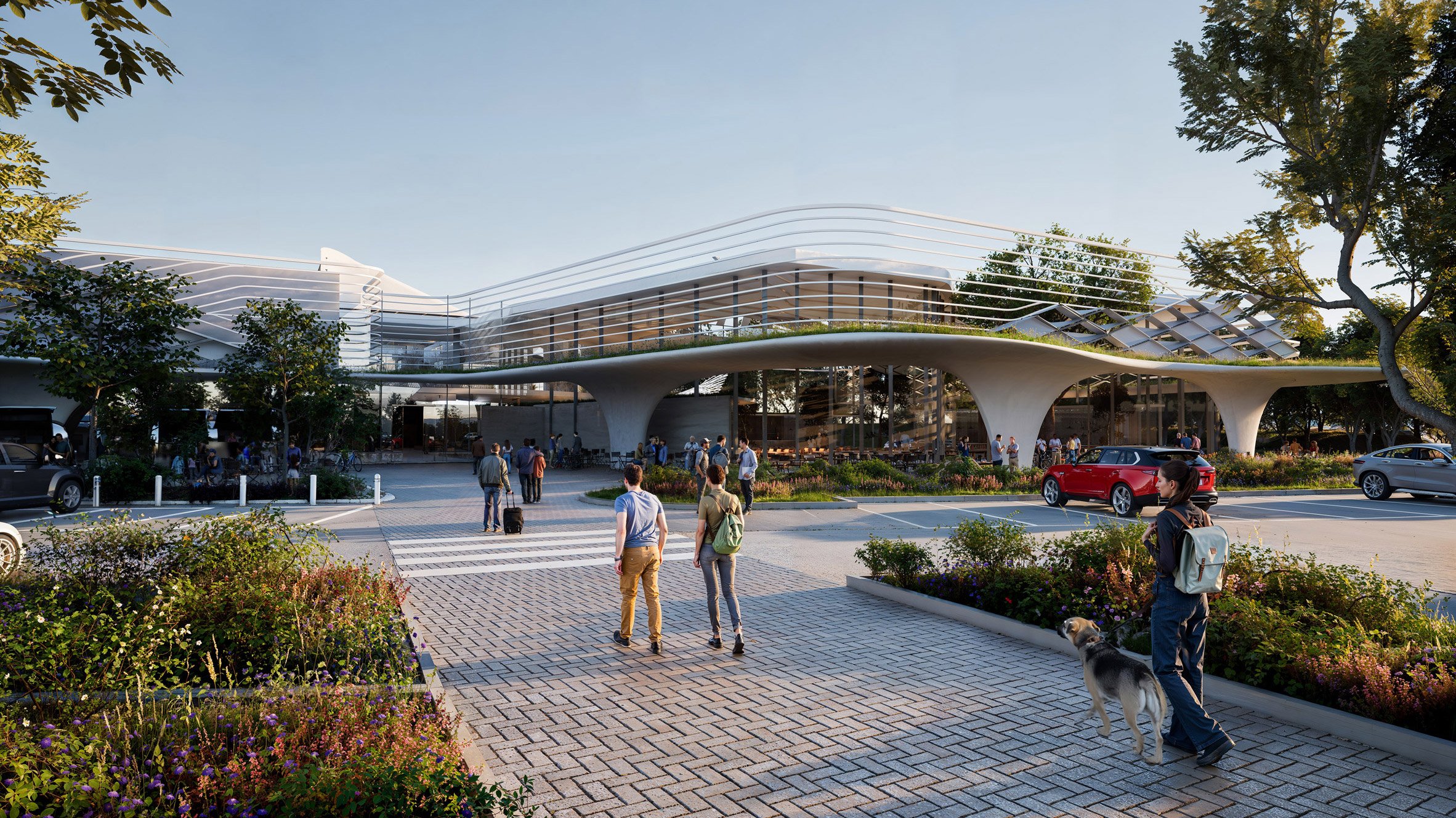 LeShuttle英方客运枢纽翻新设计丨法国丨Hollaway Studio-0