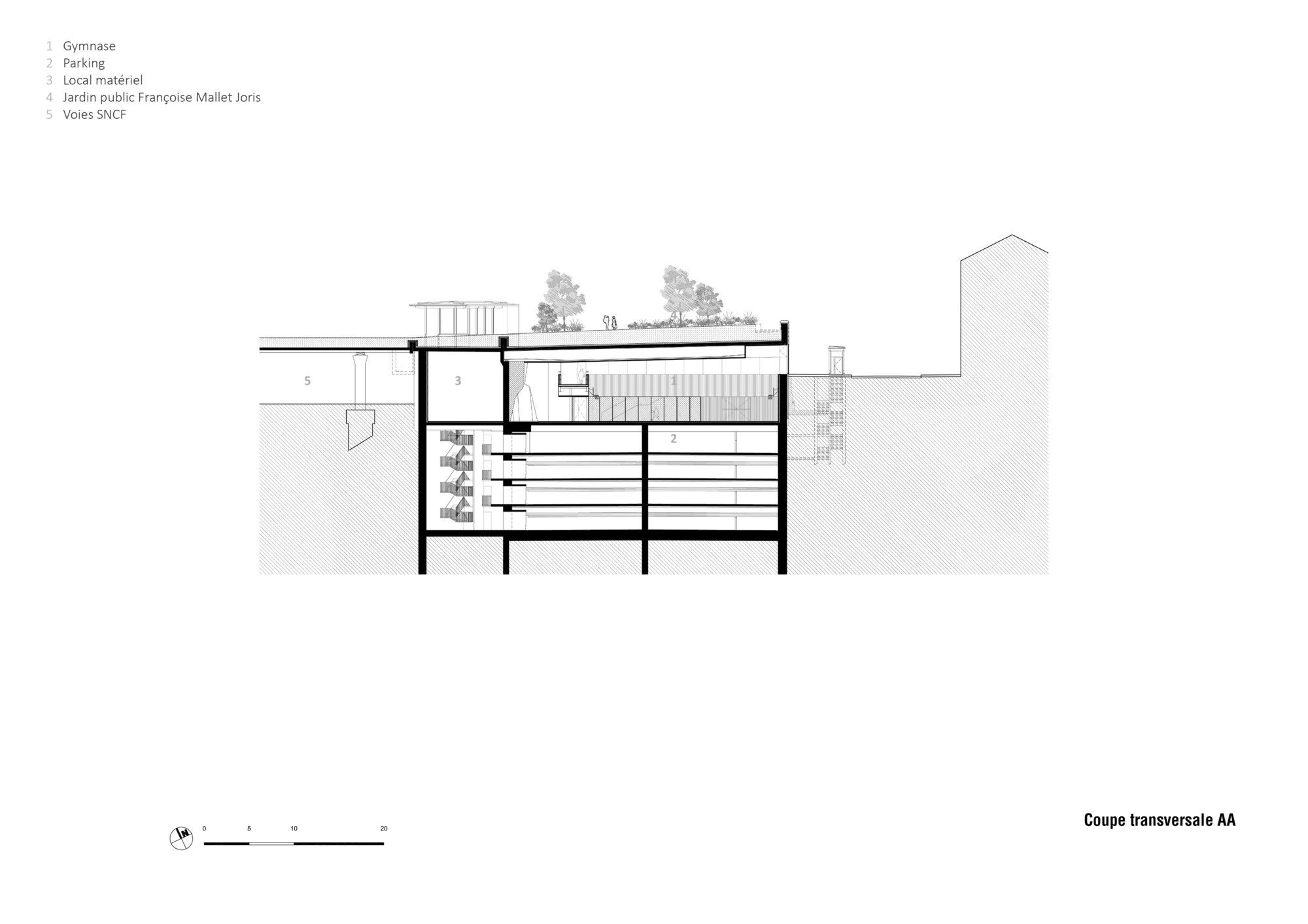Charcot 体育中心丨法国巴黎丨ODILE+GUZY architectes-37