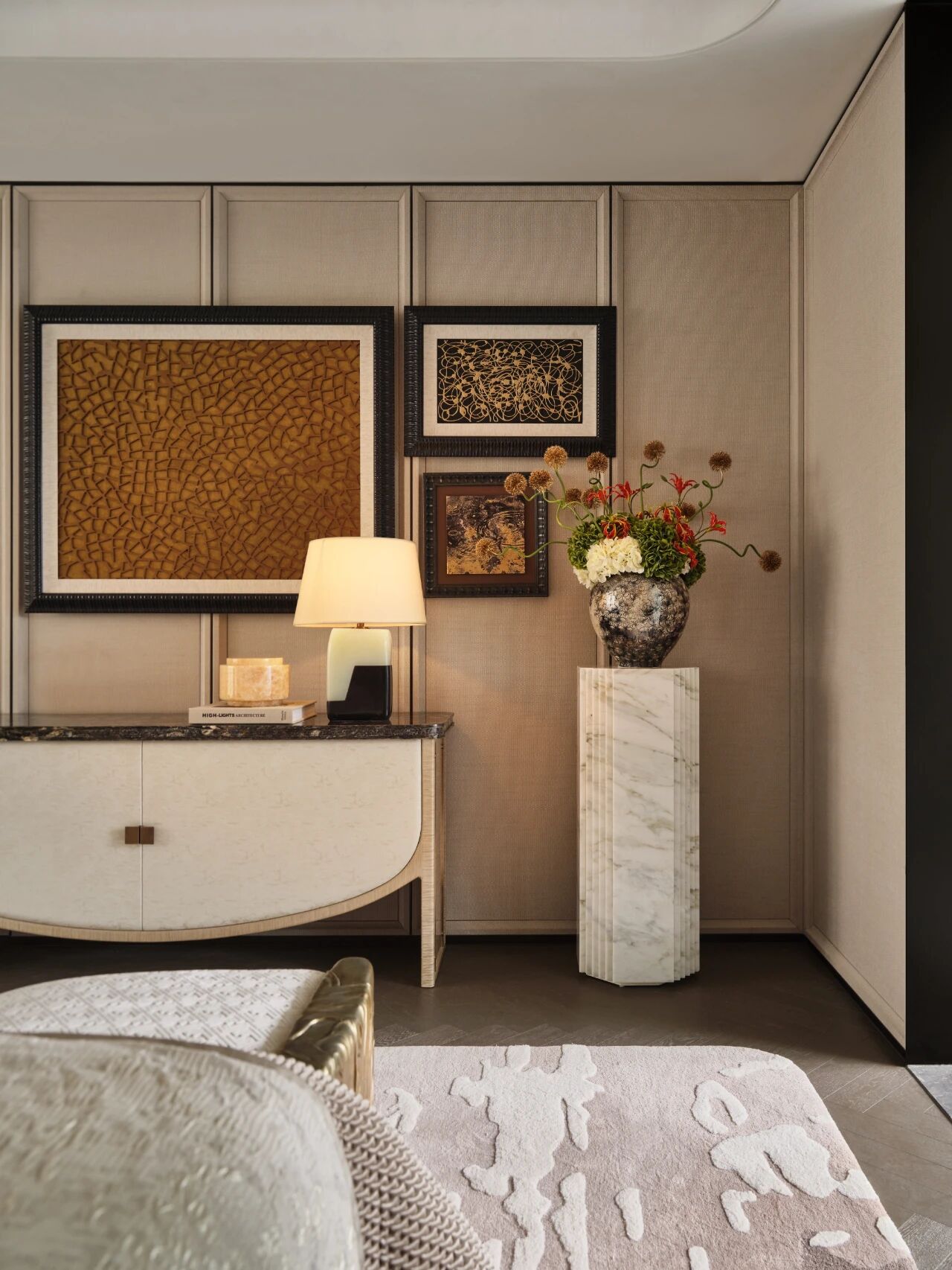 新作  ：演绎理想家的双面美学——金华滨江沁湖映月丨IF DESIGN 羽果设计-42