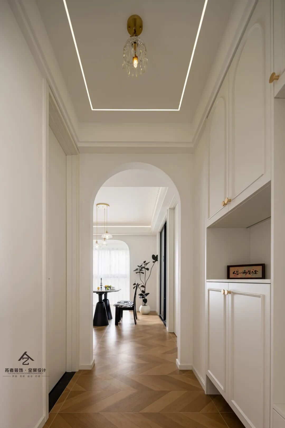 装饰.全案设计|现代小法式的宁静力量-30