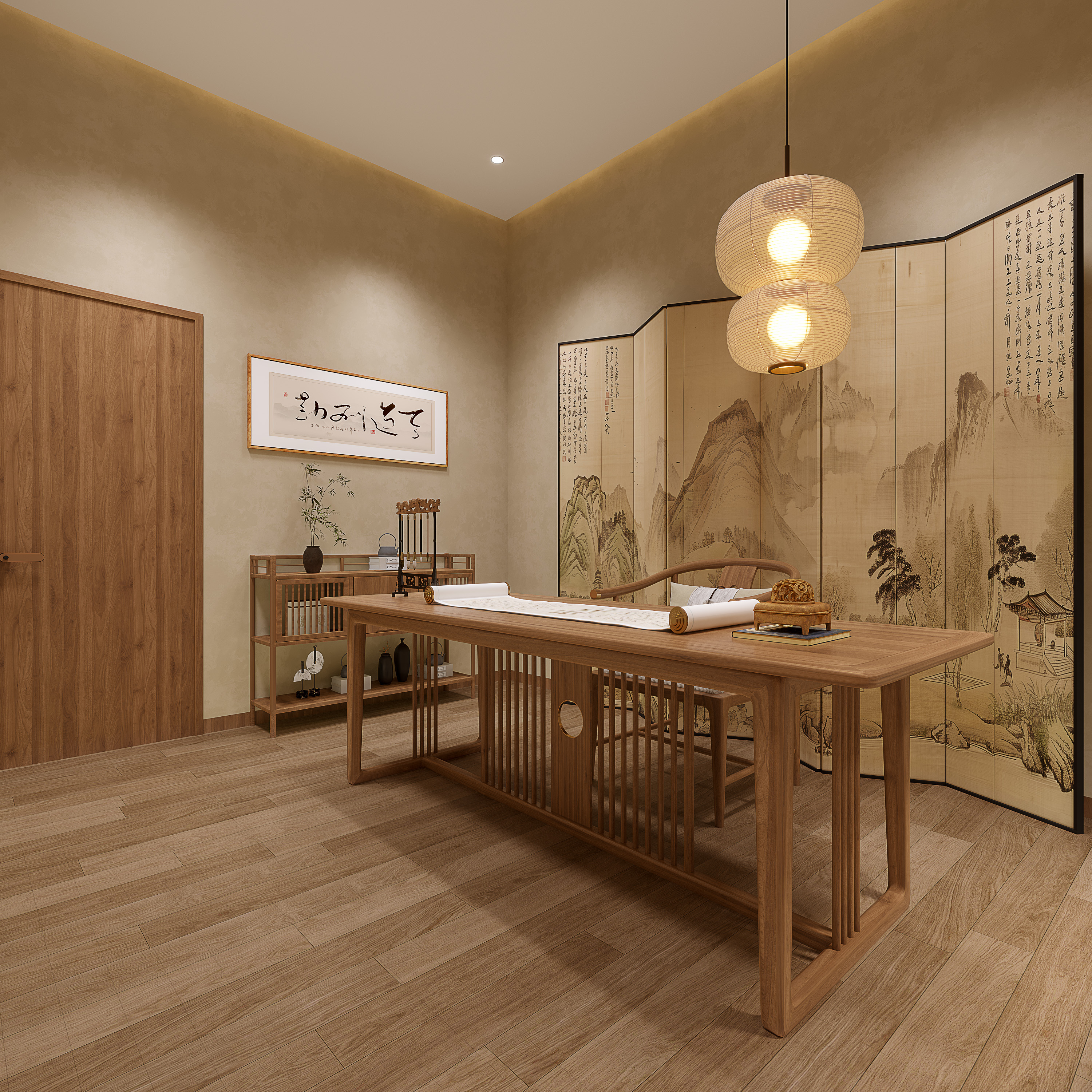 宋式美学风茶室-3