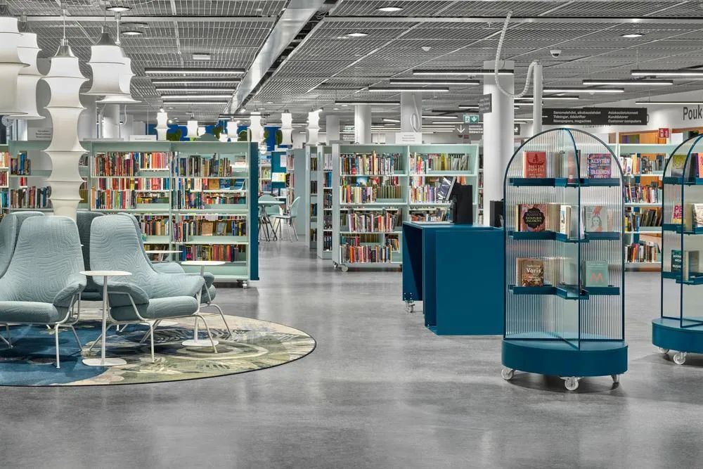 芬兰赫尔辛基城市图书馆丨Sistem 设计团队-14