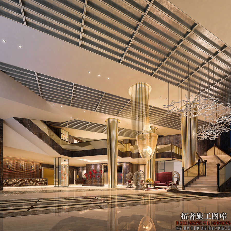 福清卓越大酒店混搭风格-44