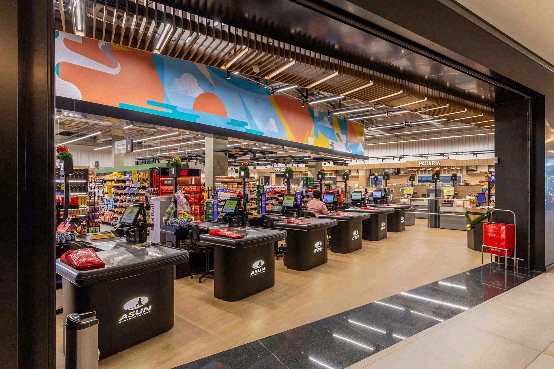 Asun Supermercados Pontal 超市设计丨巴西丨Arquitetura de Varejo-54