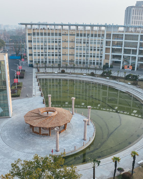 上海崇明中学校友亭丨中国上海丨上海绿建建筑设计事务所有限公司
