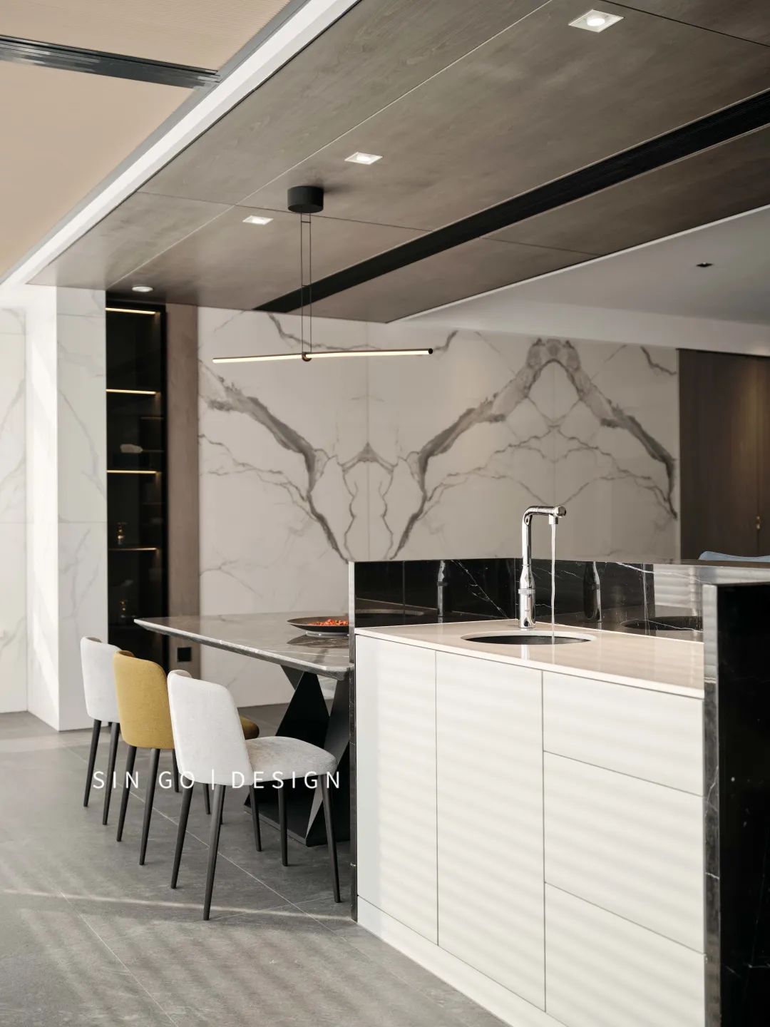 世贸九溪墅 · 现代风格湖居社区的互动家居范本丨星杰国际设计-41