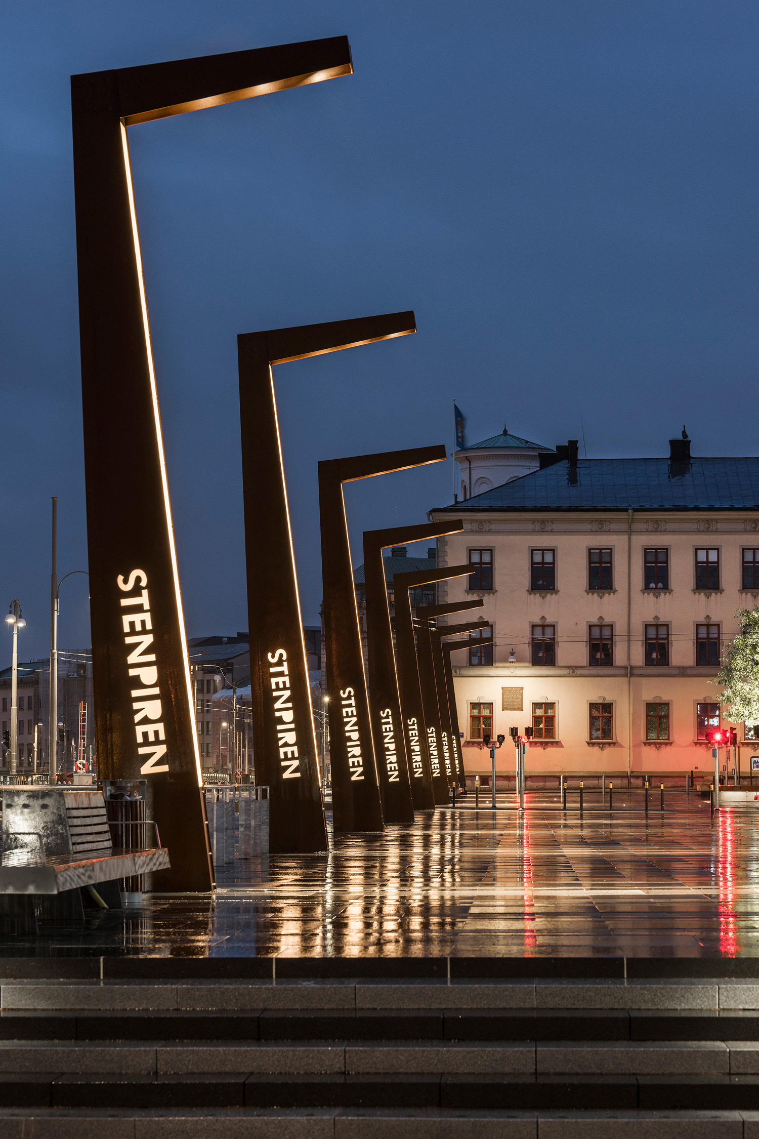 瑞典 Gothenburg 市 Stenpiren 交通枢纽区景观设计-21