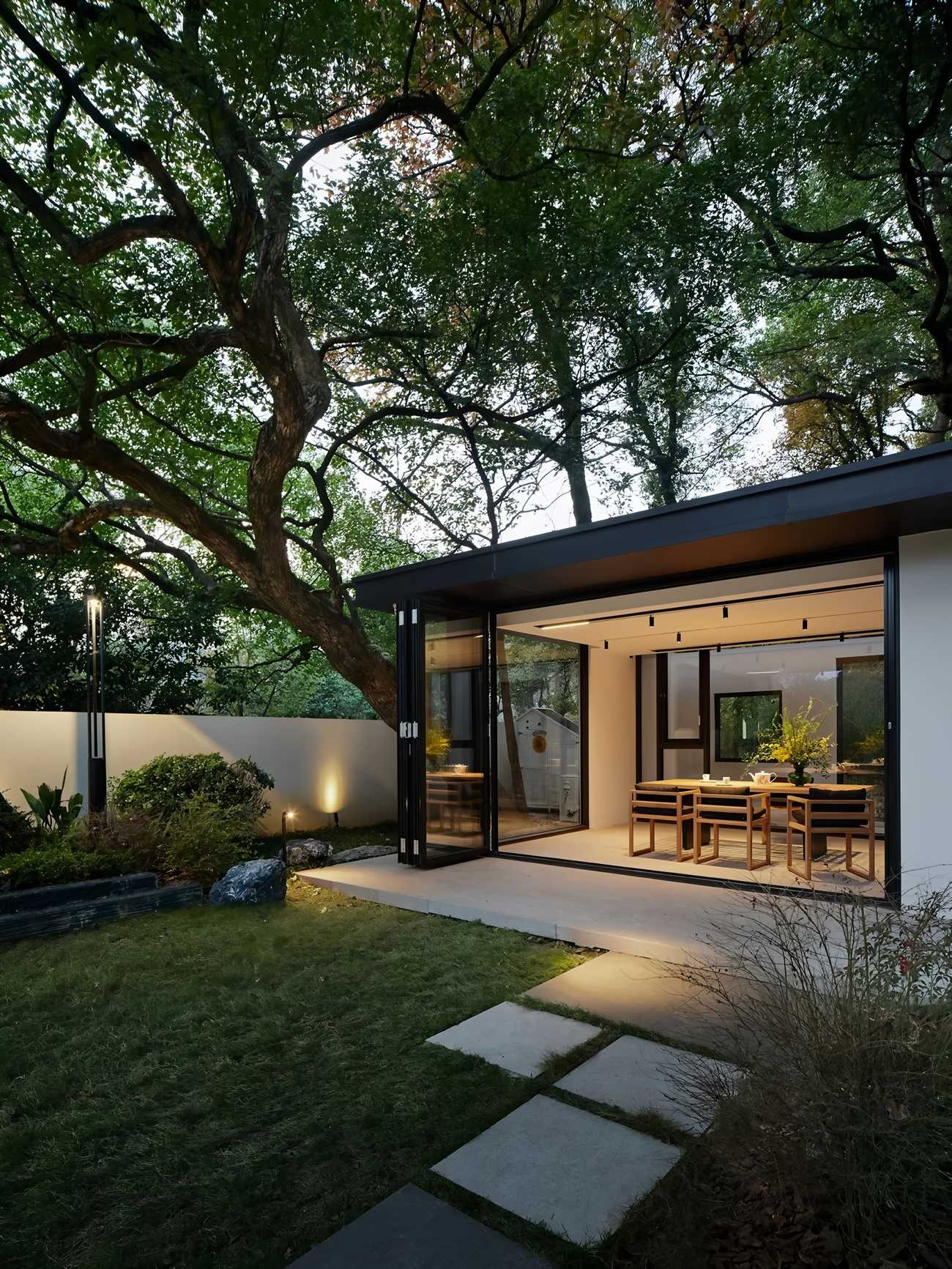 浙江宁波自然别墅600㎡丨中国宁波丨汉笙设计-6