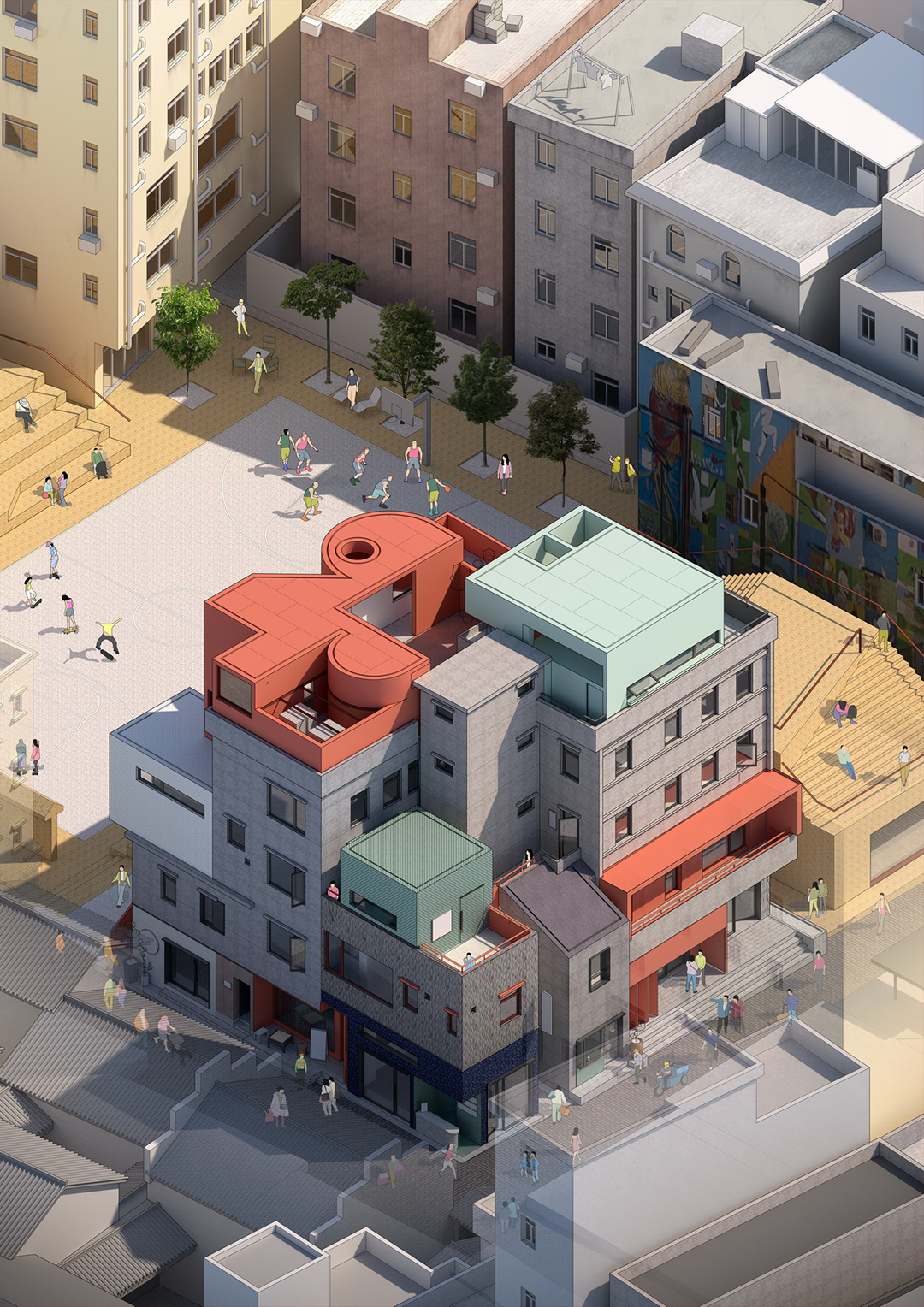 深圳南头“杂交楼”改造丨中国深圳丨URBANUS都市实践-34