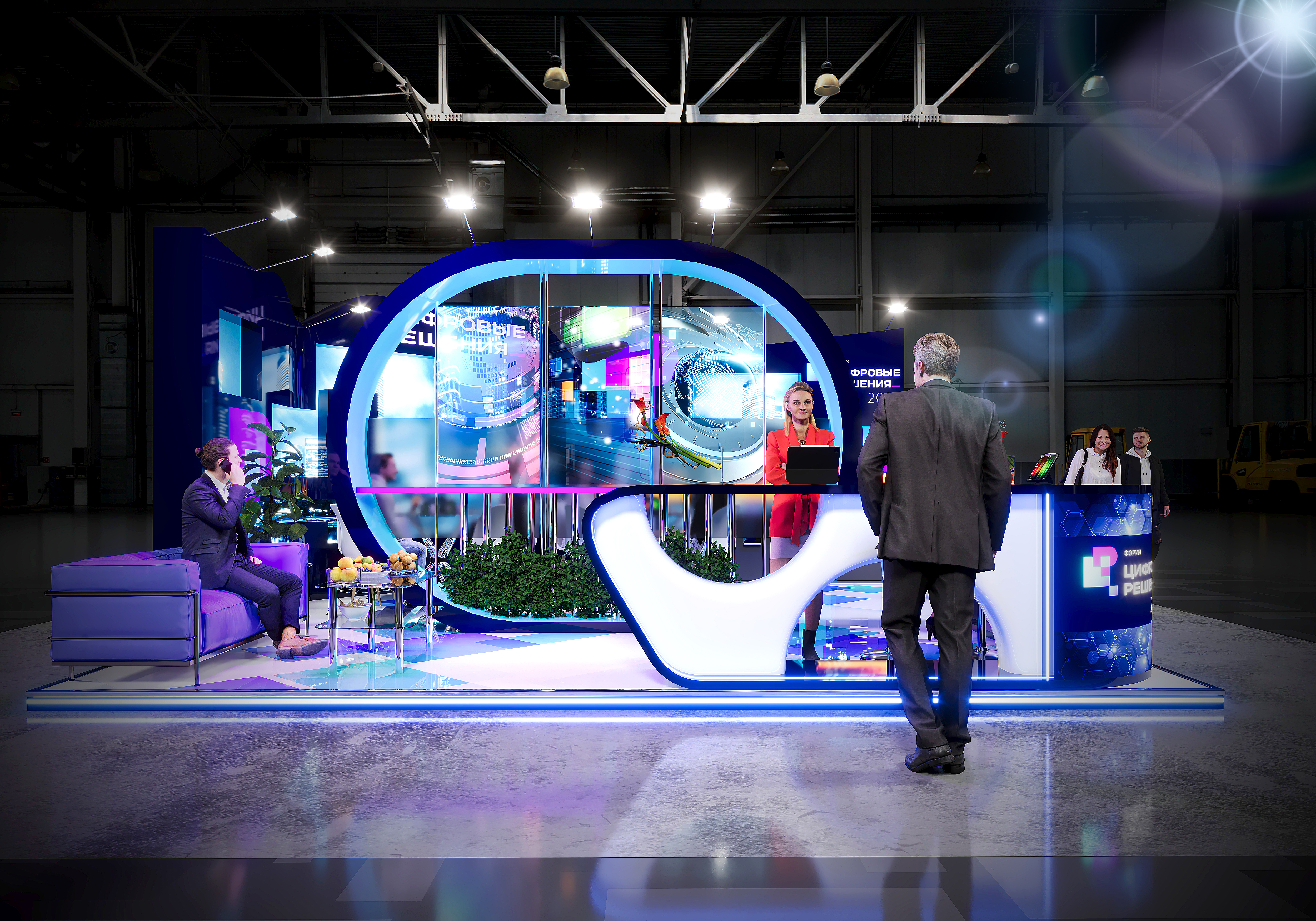 展览展台数字解决方案设计丨俄罗斯莫斯科丨Michail Koznev-10