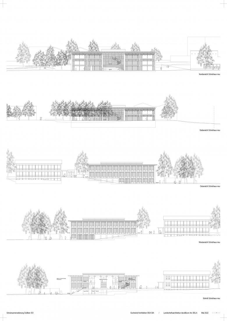 扩建杜利肯学校园区丨瑞士丨Gschwind Architekten AG BSA SIA-24