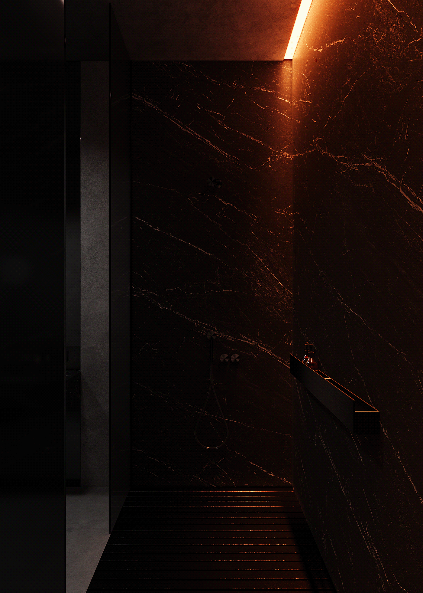 130平 高级黑色系空间，超赞！-19