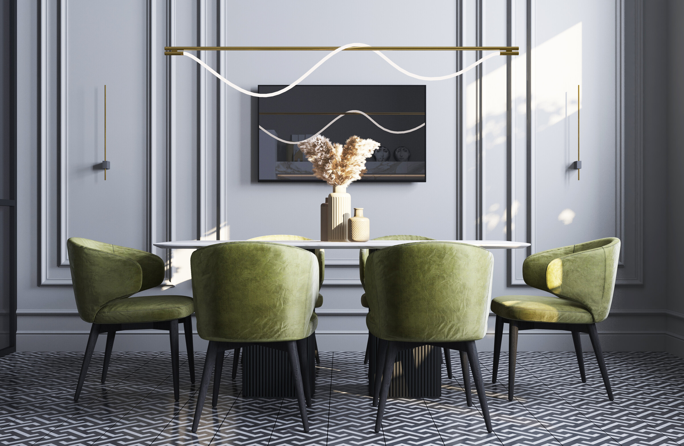 复古与现代的完美融合 · bobo space 的圣彼得堡公寓设计丨俄罗斯圣彼得堡-16