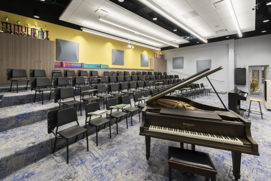 Cordogan Clark 打造 Illinois 中学创新学习空间-10