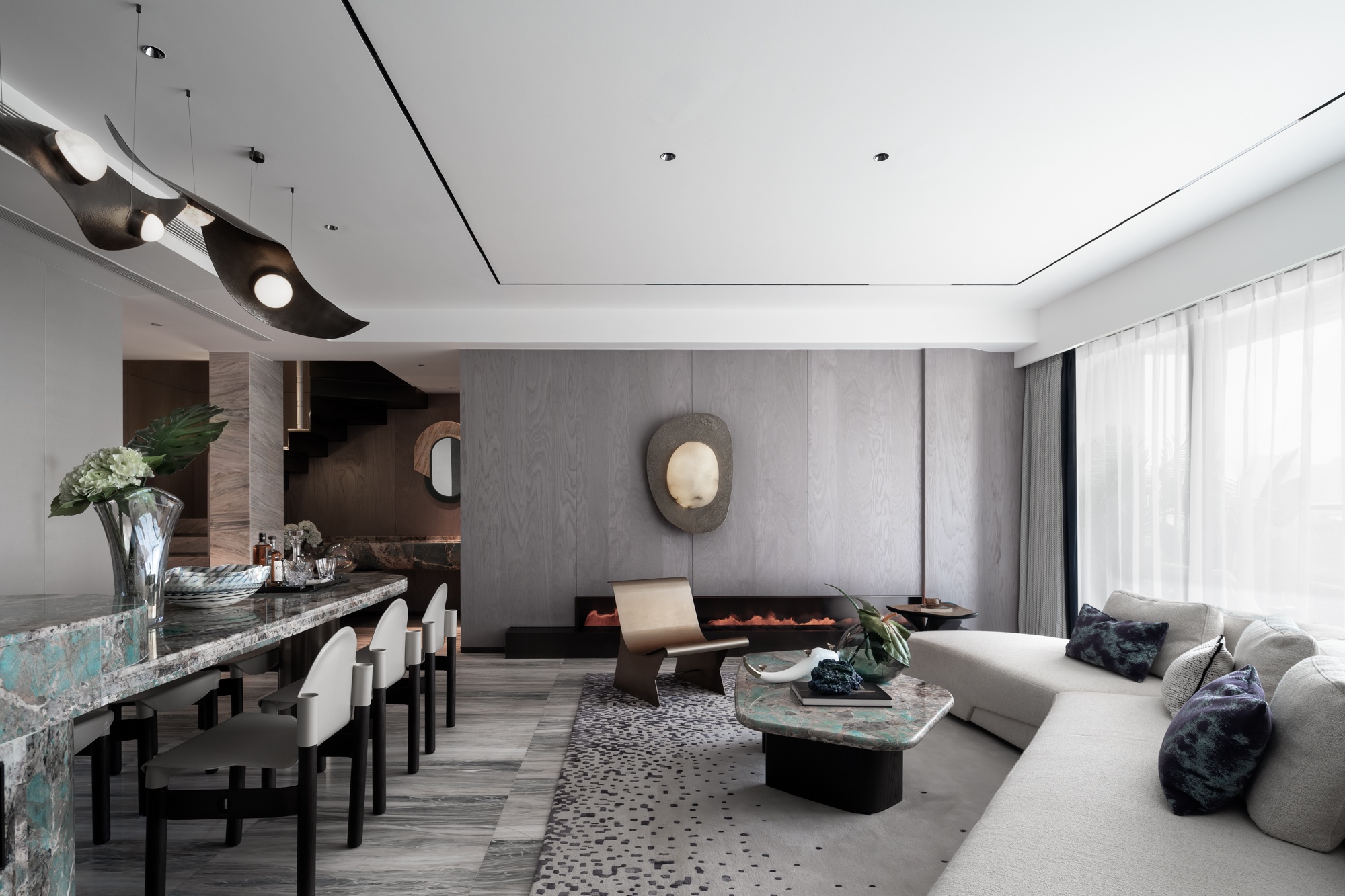 梵镜建筑空间摄影 | 华侨城万科·世纪水岸湖山-30