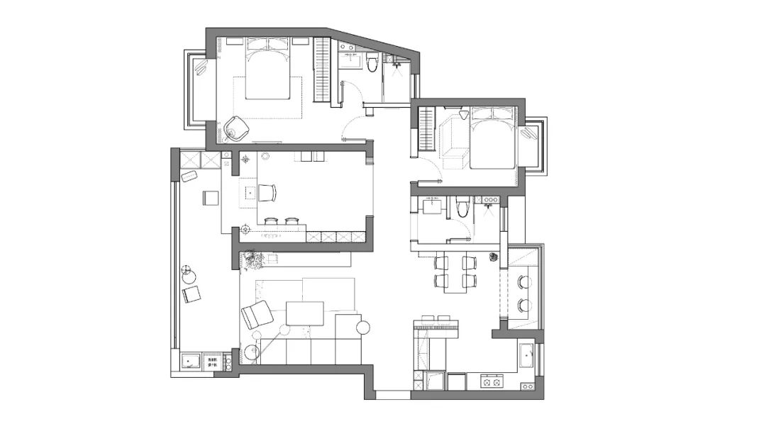 芜湖世贸滨江花园翠铂湾 | 工业风咖啡公寓的舒适与安稳-78
