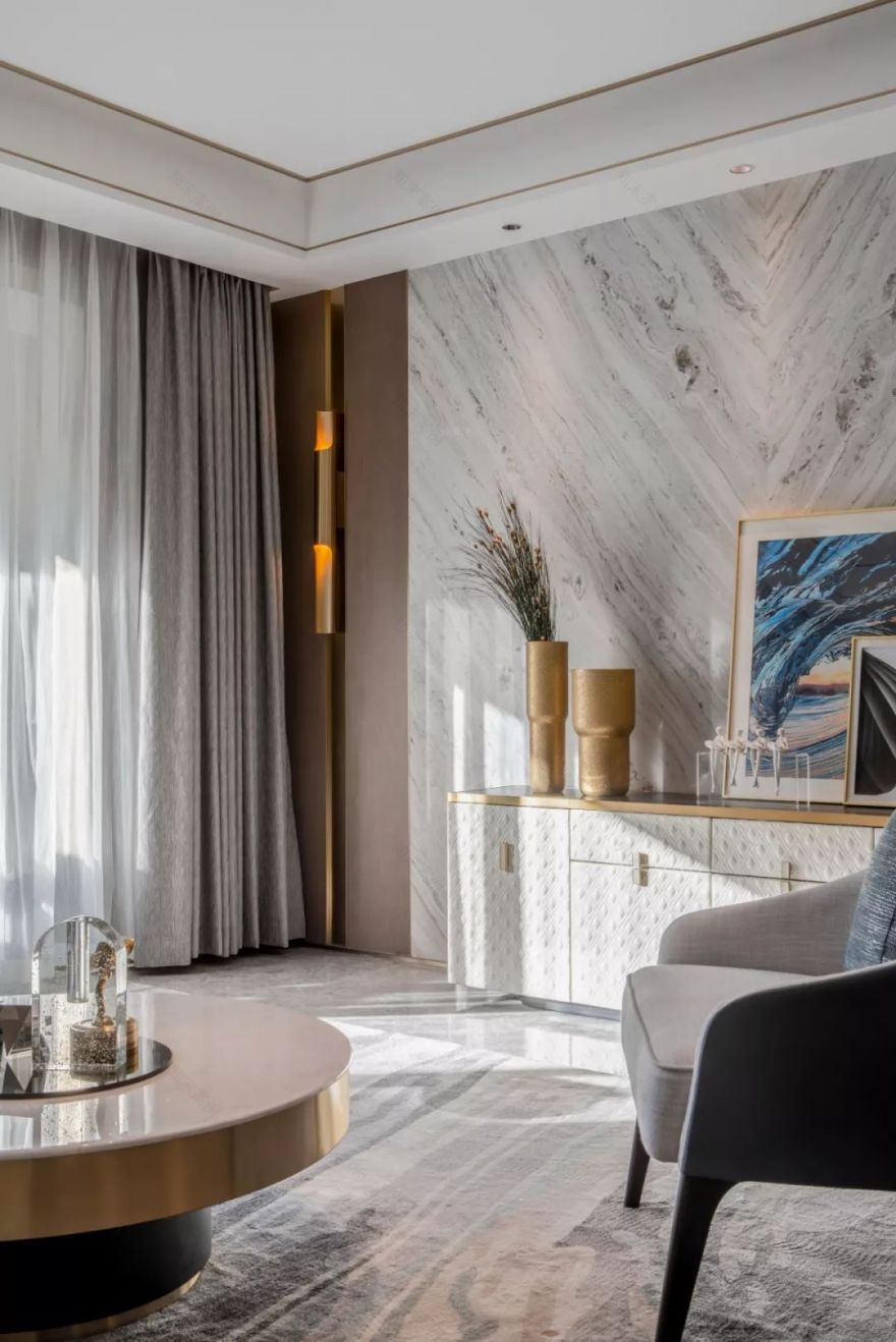 金科·集美天悦样板房 | 东方哲美气息与时代融合-9