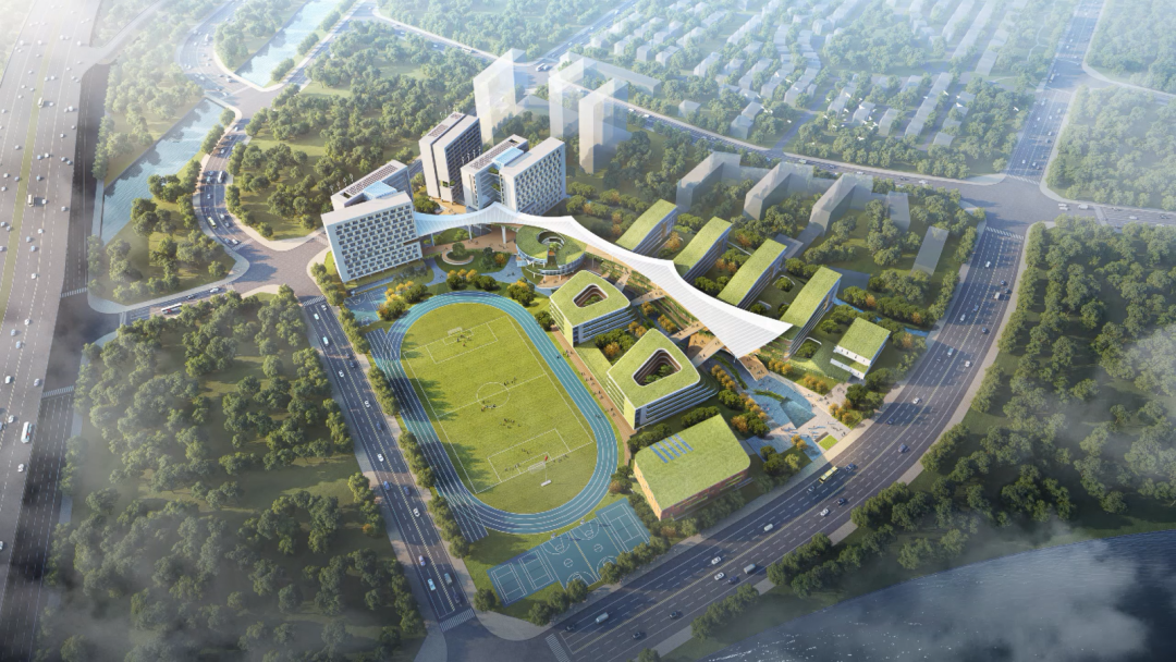 深圳市第二十四高级中学新建工程丨中国深圳丨深圳机械院建筑设计有限公司,RUR ARCHITECTURE DPC等-11