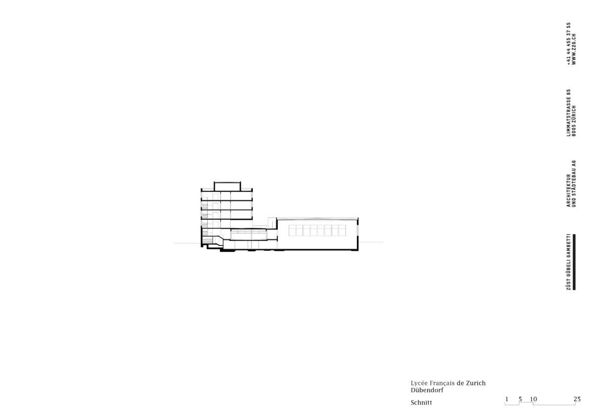 苏黎世迪本多夫法国中学丨Züst Gübeli Gambetti 建筑与城市规划公司-18