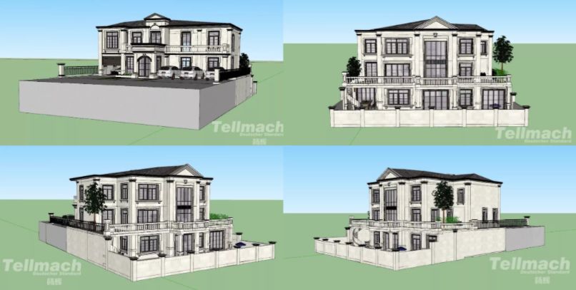 鲁能格拉斯小镇独栋别墅改造,增设采光井秒增 340㎡居室面积!-13